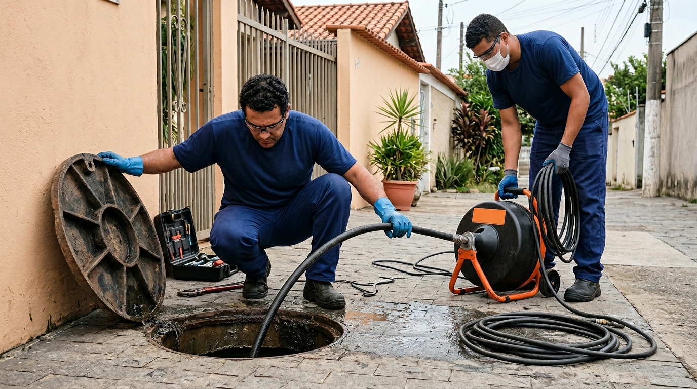 Desentupimento de Esgoto em João Pessoa‑PB