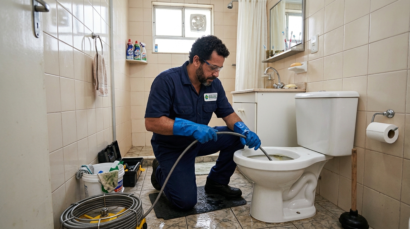 Desobstrução de Vaso em João Pessoa‑PB