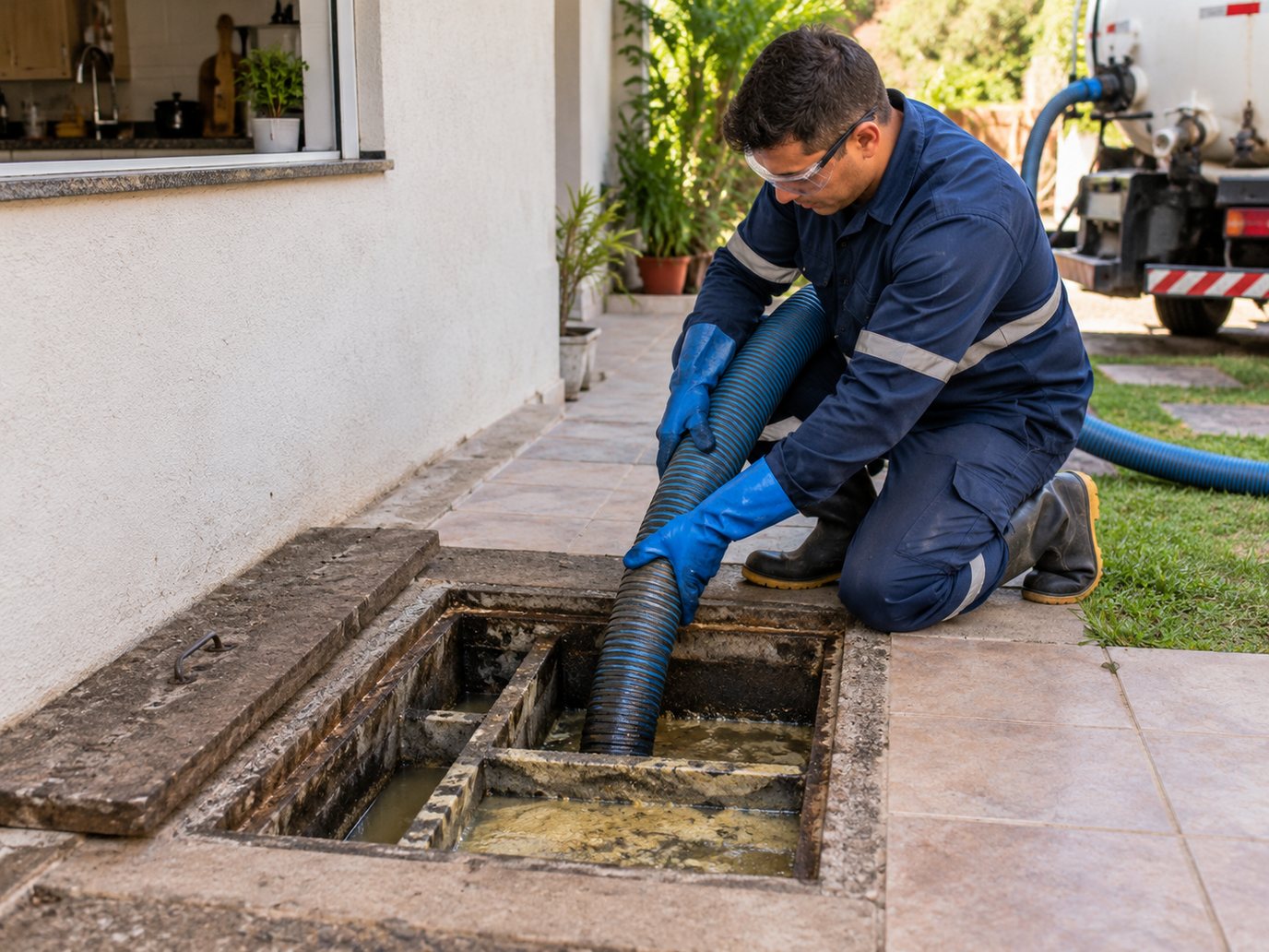 Limpeza de Caixa de Gordura em João Pessoa‑PB