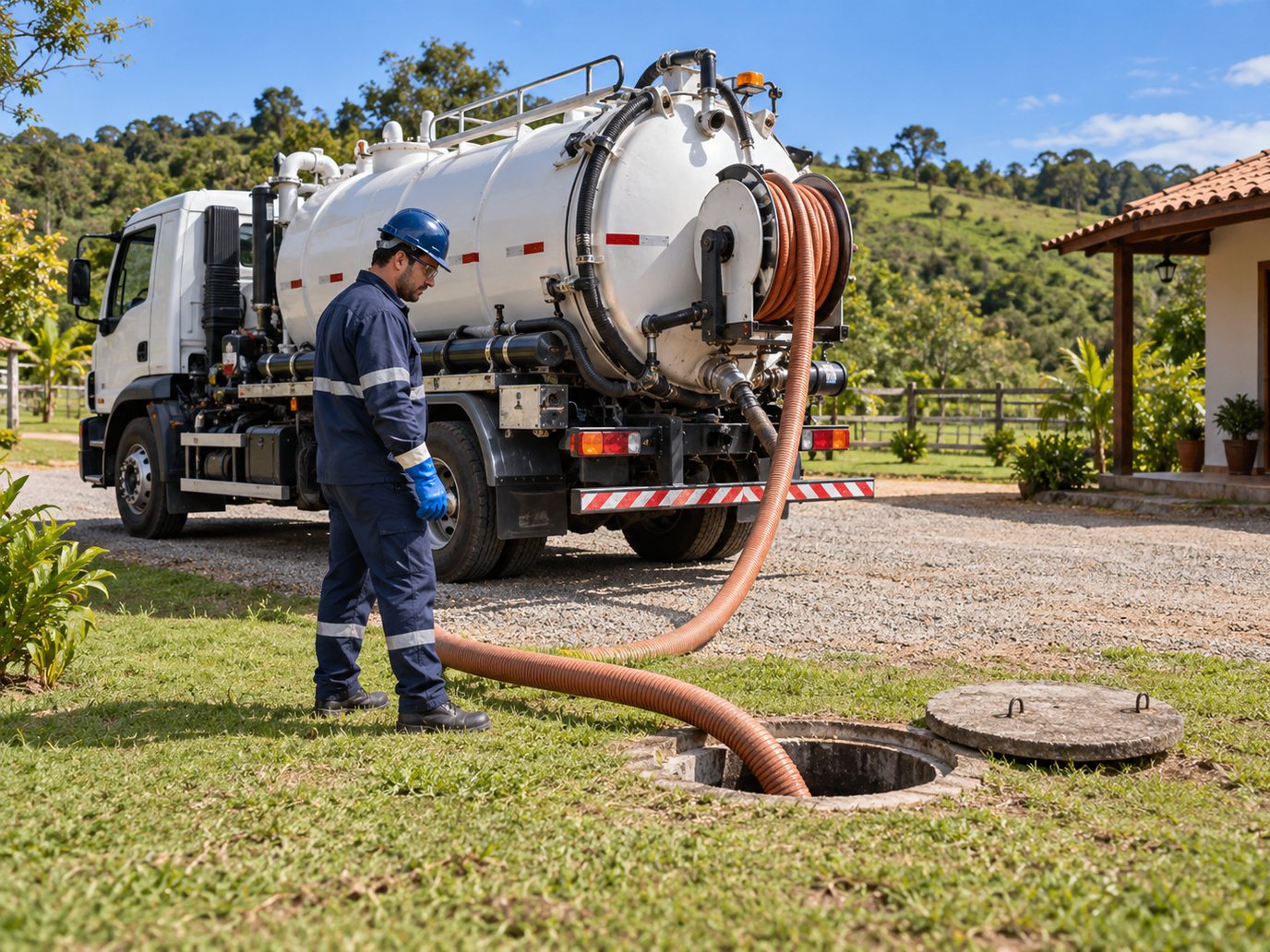 Sucção de Resíduos em João Pessoa‑PB